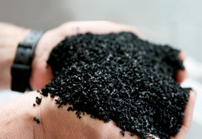 What is rubber powder?